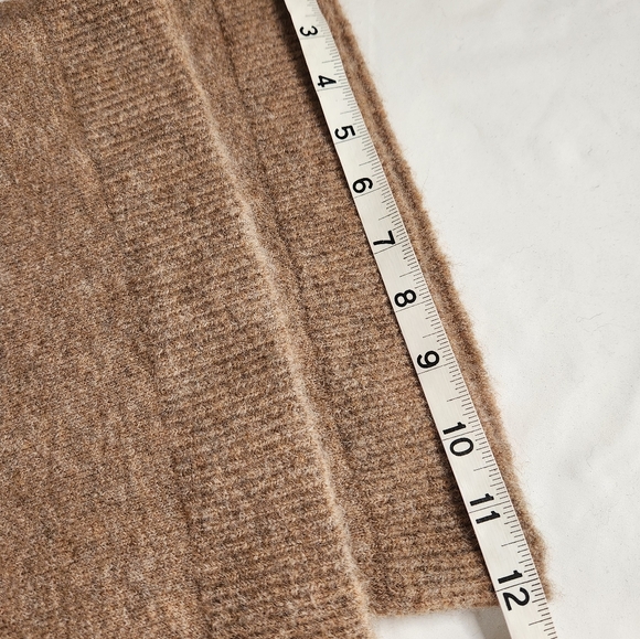 Love & Lore Size Medium Brown Cozy Knit Wide Leg Pants - Picture 6 of 9